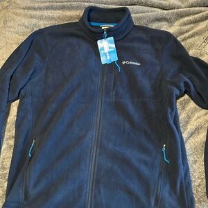 Columbia full zip fleece size men’s large